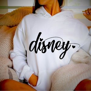 Disney heart sweater